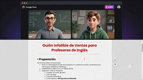 Guion de llamada de ventas